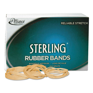 Alliance® Sterling Rubber Bands, Size 8, 0.03" Gauge, Crepe, 1 Lb Box, 7,100-box freeshipping - TVN Wholesale